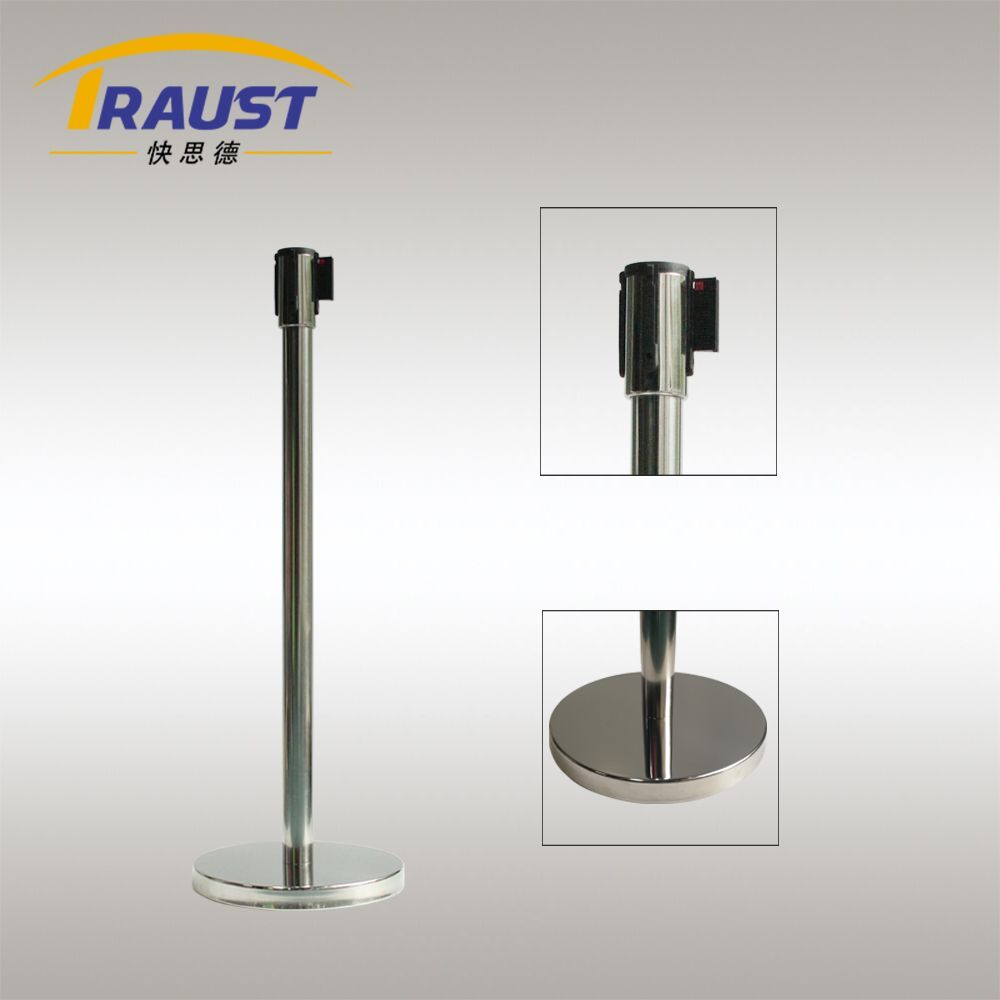 Special Price Belt Post Crowd Control Barrier with Stainless Steel or Steel Tube