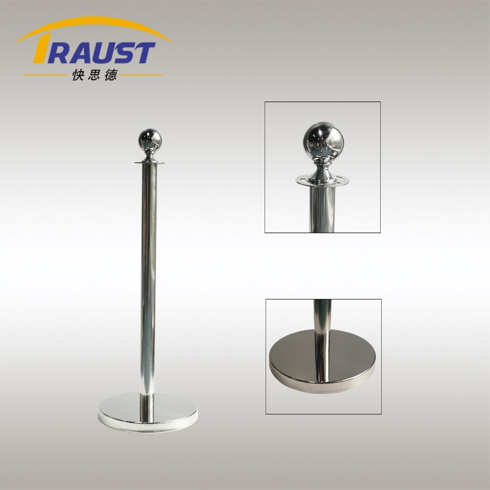 Special Price Belt Post Crowd Control Barrier with Stainless Steel or Steel Tube