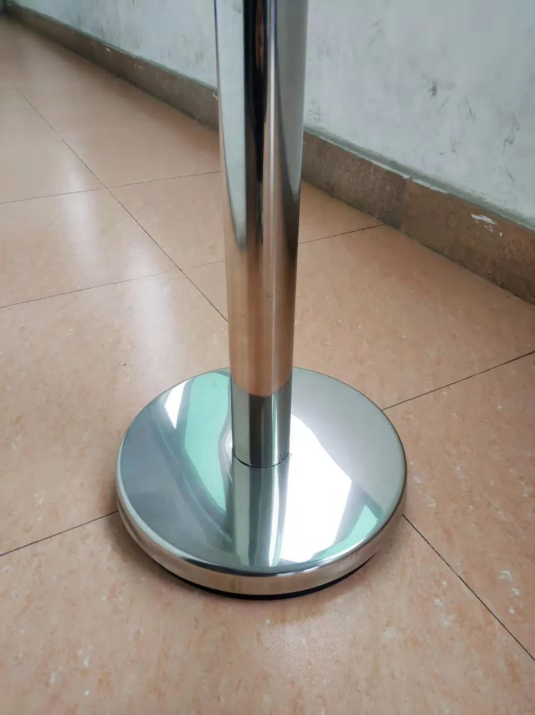 Stainless Steel Crowd Control Post Barrier Retractable Safety Belt