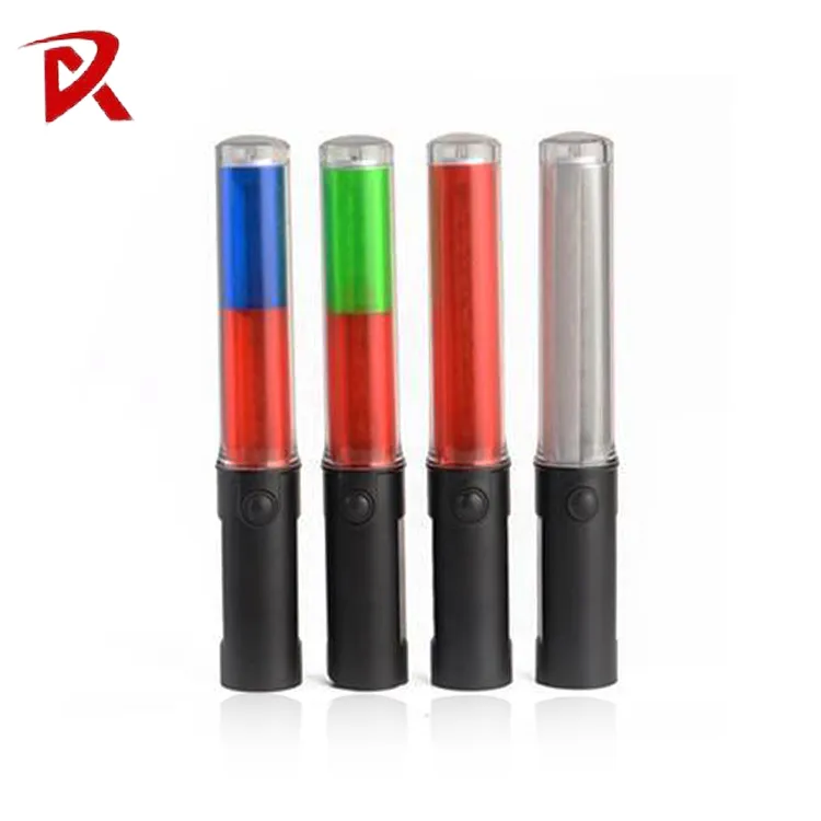 Traffic Safety 26cm Red and Green Flashing with LED Police Baton