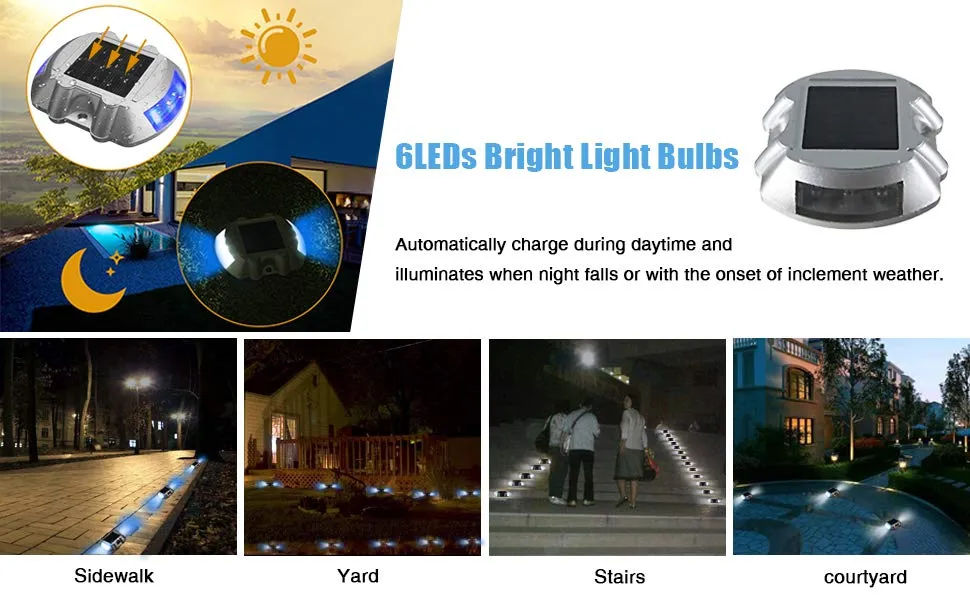 Traffic Safety Motorway LED Cat Eyes Best Reflective Solar Road Light Stud