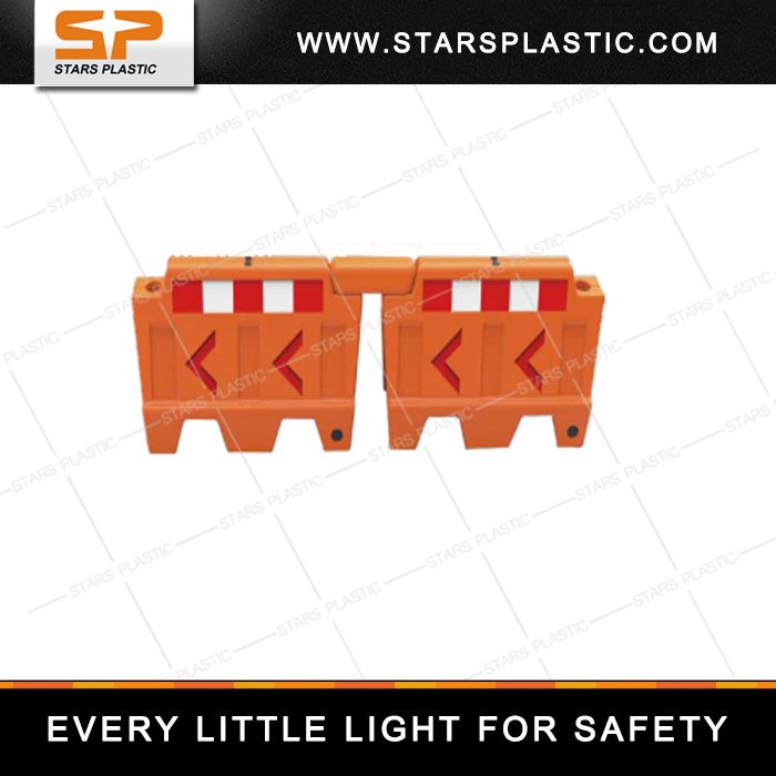 Yellow Plastic Barriers for Sale Road Barrier Water Filled Weights
